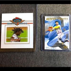 Ronald Acuna Jr. 2021 Topps Stadium Club Master photo Atlanta Braves-Top…